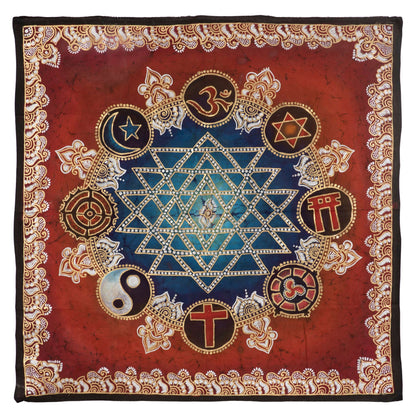 Varanasi Batik Wall Hanging Art — Unity in Diversity Collection