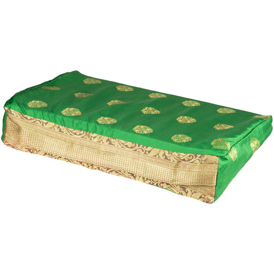Sacred Sari Foam Wedge Cushion