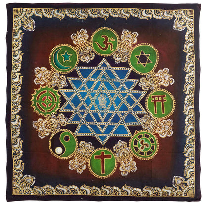 Varanasi Batik Wall Hanging Art — Unity in Diversity Collection