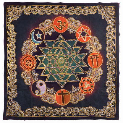 Varanasi Batik Wall Hanging Art — Unity in Diversity Collection