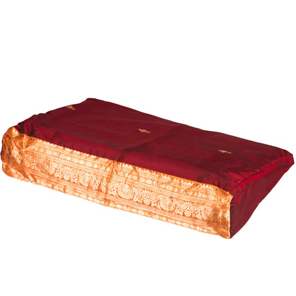 Sacred Sari Foam Wedge Cushion