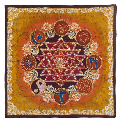 Varanasi Batik Wall Hanging Art — Unity in Diversity Collection