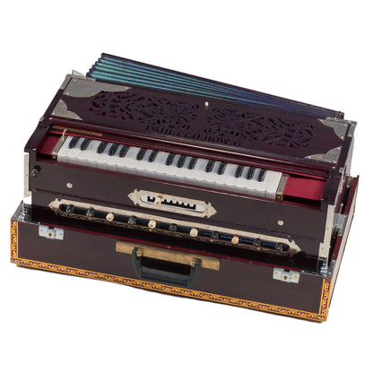 Paul & Co. Harmonium, 3 Reeds, 9 Scale Changer, Teak Wood