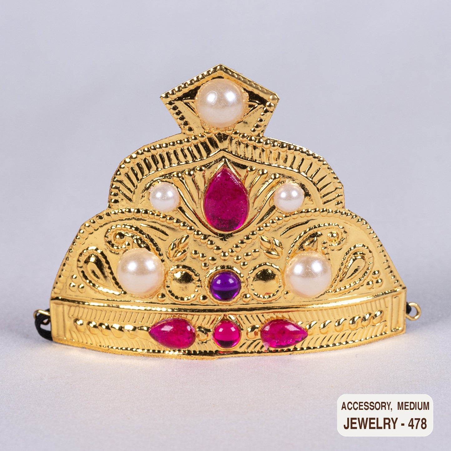 Devi Bhava Jewelry Set for Medium Amma Doll