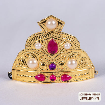 Devi Bhava Jewelry Set for Medium Amma Doll