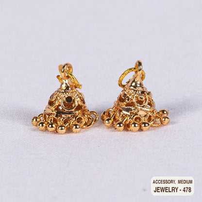 Devi Bhava Jewelry Set for Medium Amma Doll