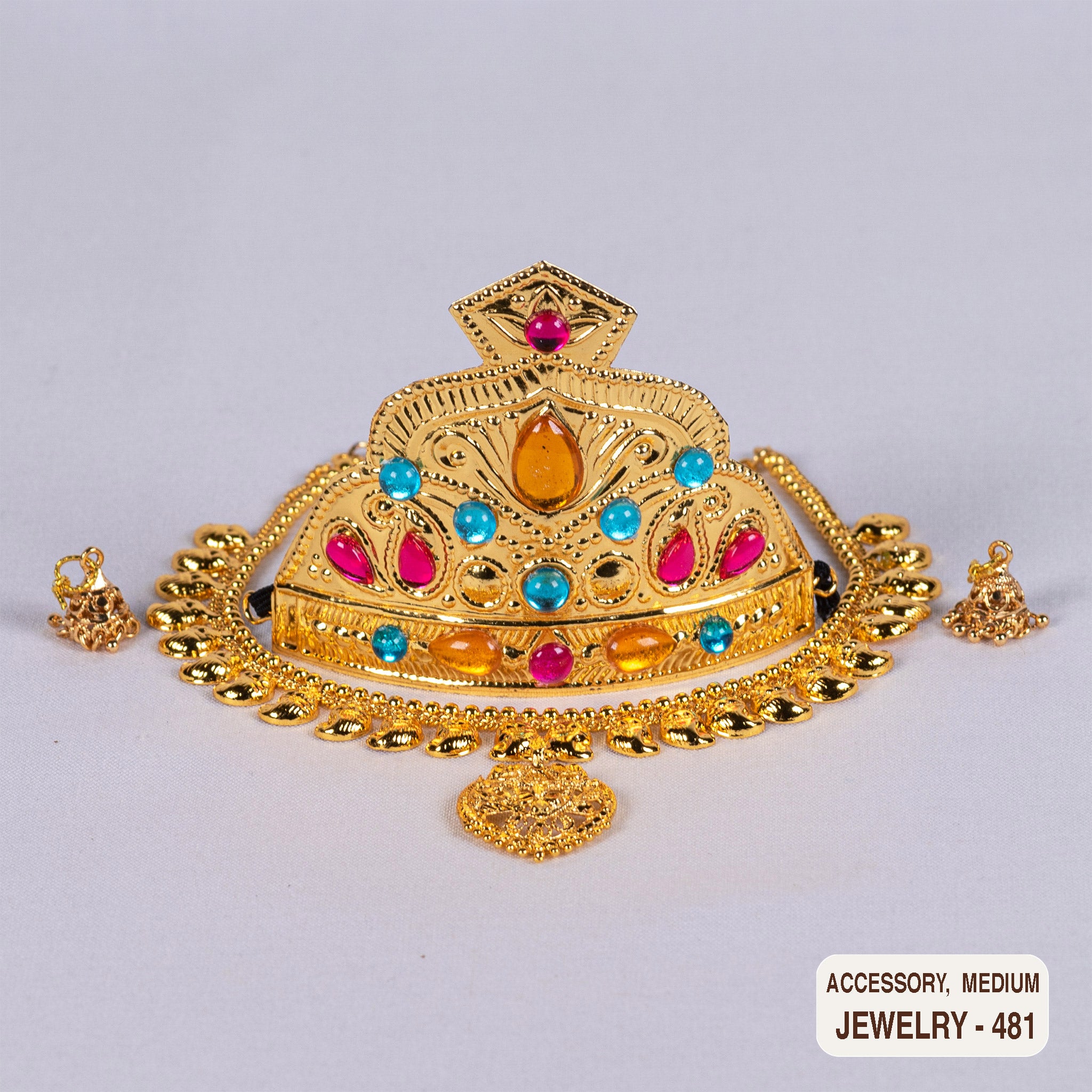 Devi Bhava Jewelry Set for Medium Amma Doll The Amma Shop