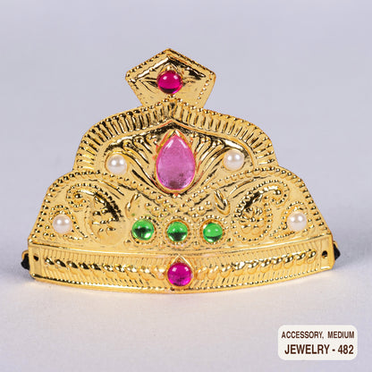 Devi Bhava Jewelry Set for Medium Amma Doll