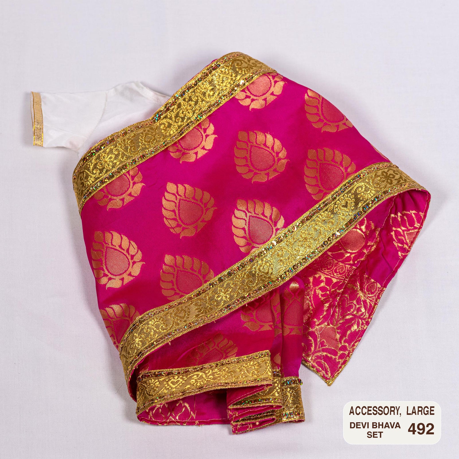 Devi Bhava Clothing Set for Large Amma Doll