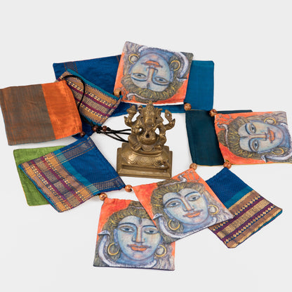 Deity Prayer Flags Banner