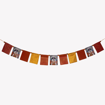 Deity Prayer Flags Banner