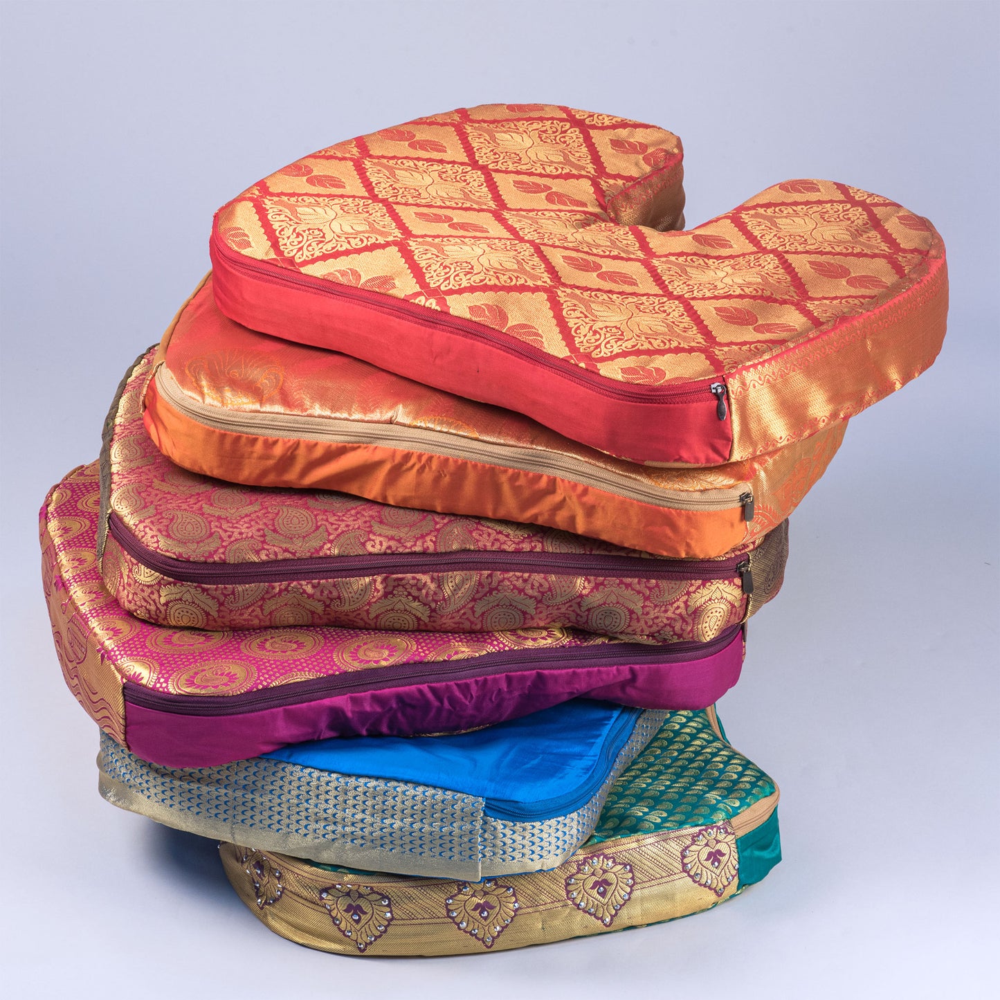 Sacred Sari Memory Foam Seat Cushion