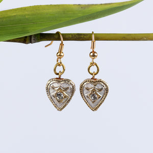 Rajasthani Heart Earrings