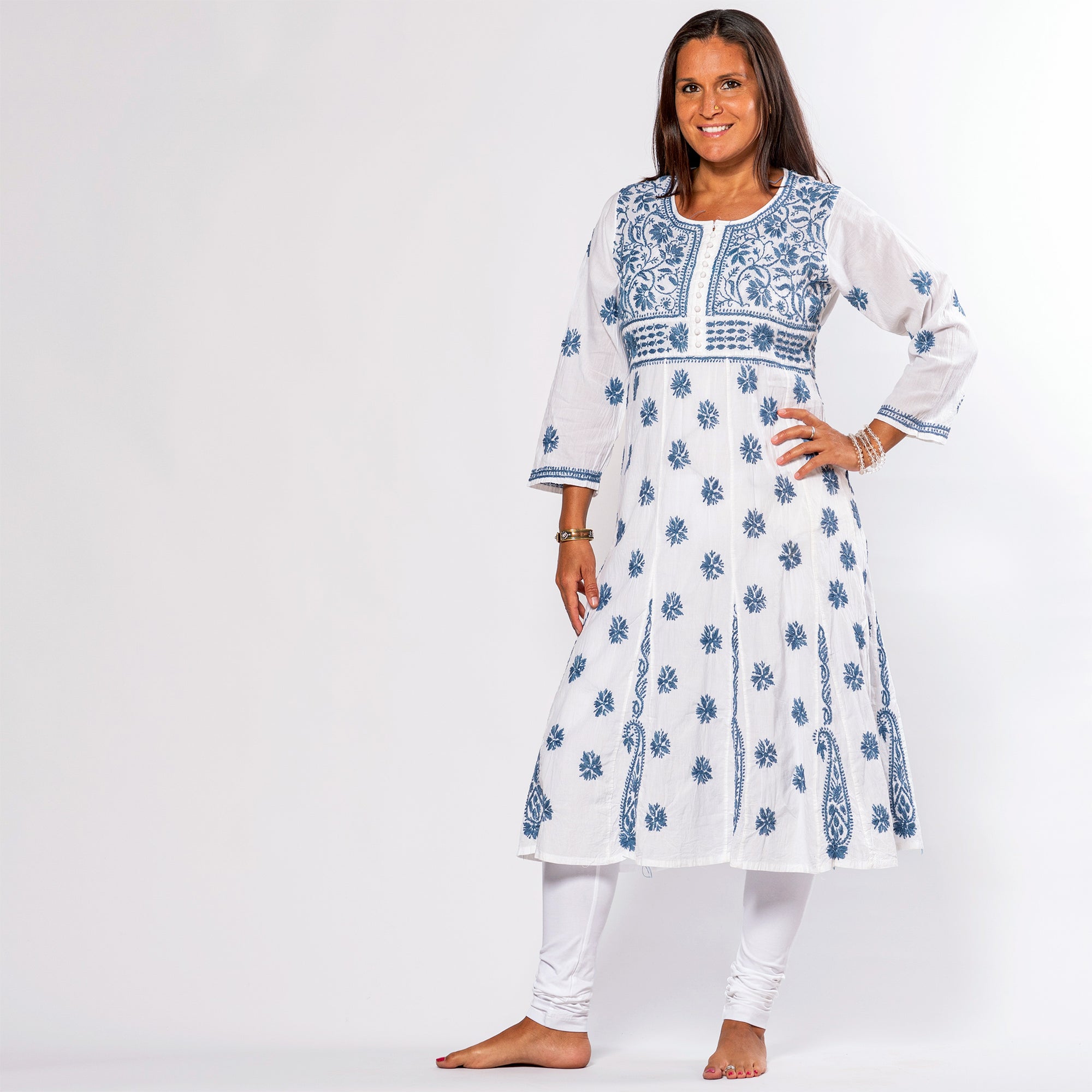 Lucknow Anarkali Tunic Dress