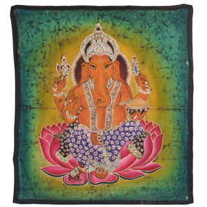 Varanasi Batik Wall Hanging Art - Sri Ganesha Collection