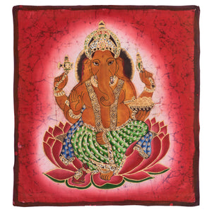 Varanasi Batik Wall Hanging Art - Sri Ganesha Collection