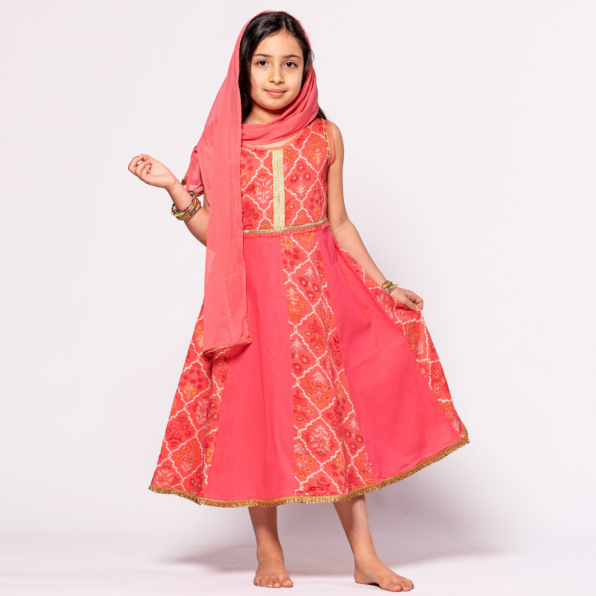 Gopika Princess Dress Set 8-10 YR The Amma Shop