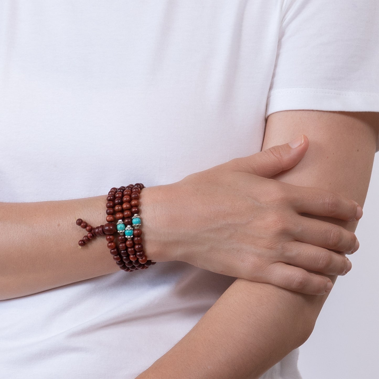 Gaya Red Sandalwood Mini Mala