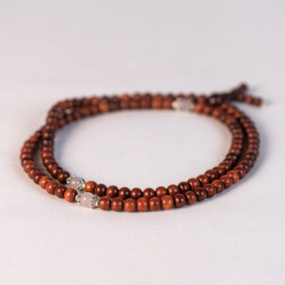Gaya Red Sandalwood Mini Mala