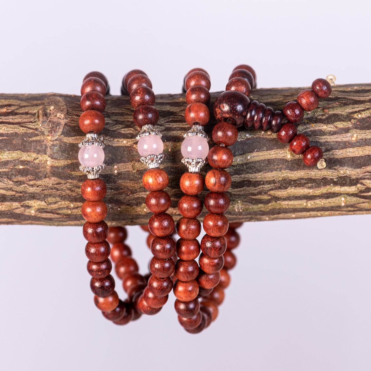 Gaya Red Sandalwood Mini Mala