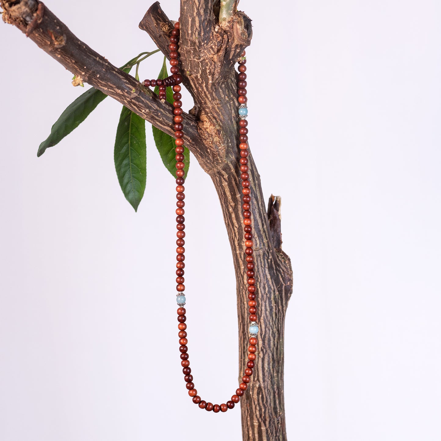 Gaya Red Sandalwood Mini Mala