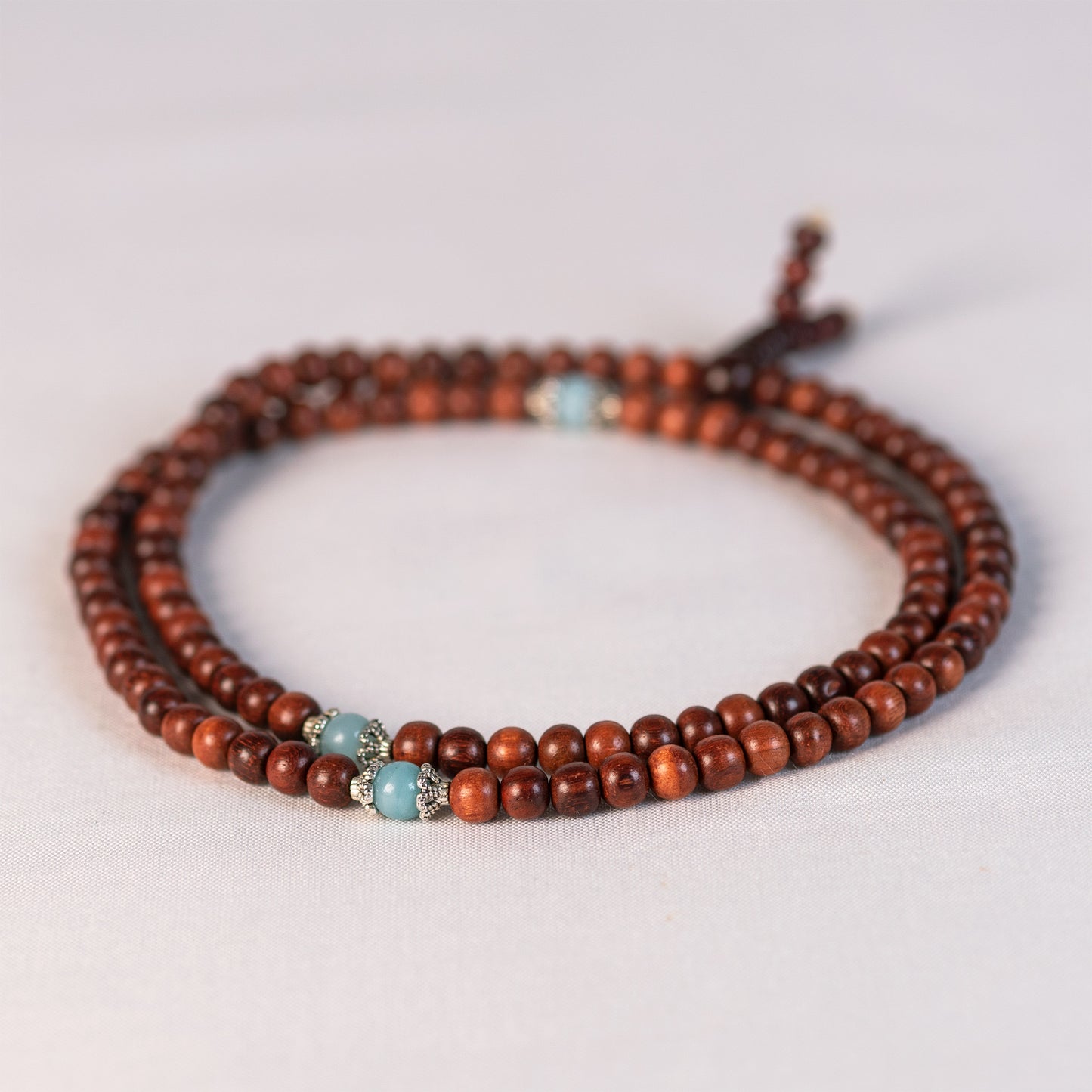 Gaya Red Sandalwood Mini Mala