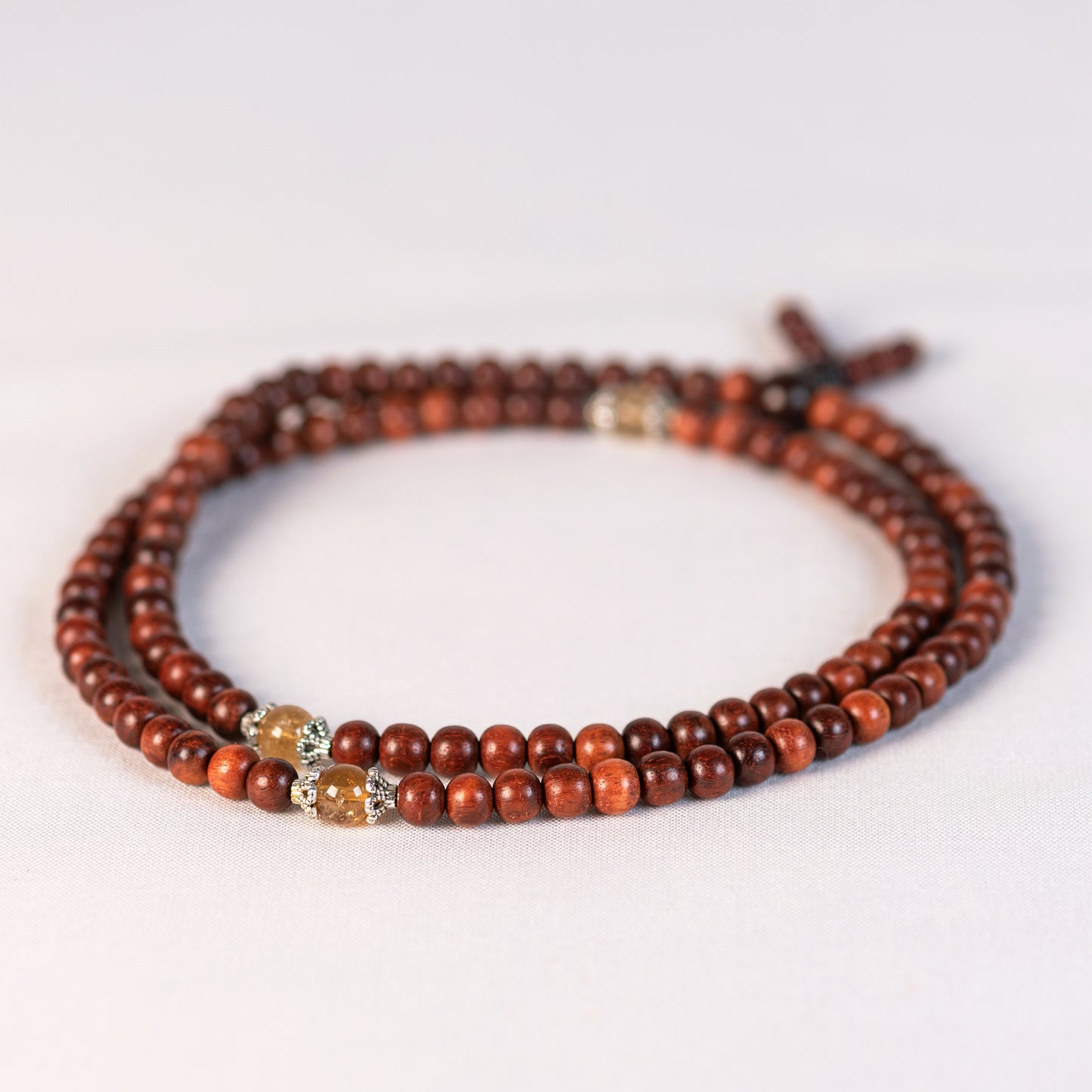 Gaya Red Sandalwood Mini Mala