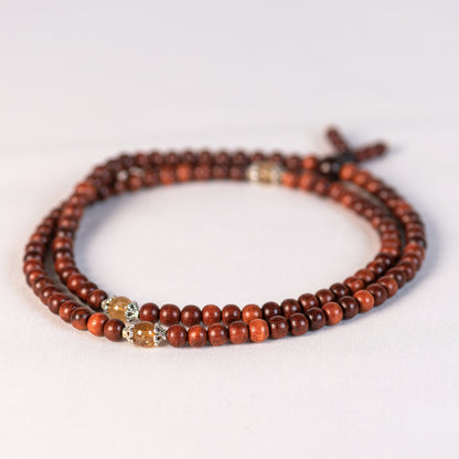 Gaya Red Sandalwood Mini Mala