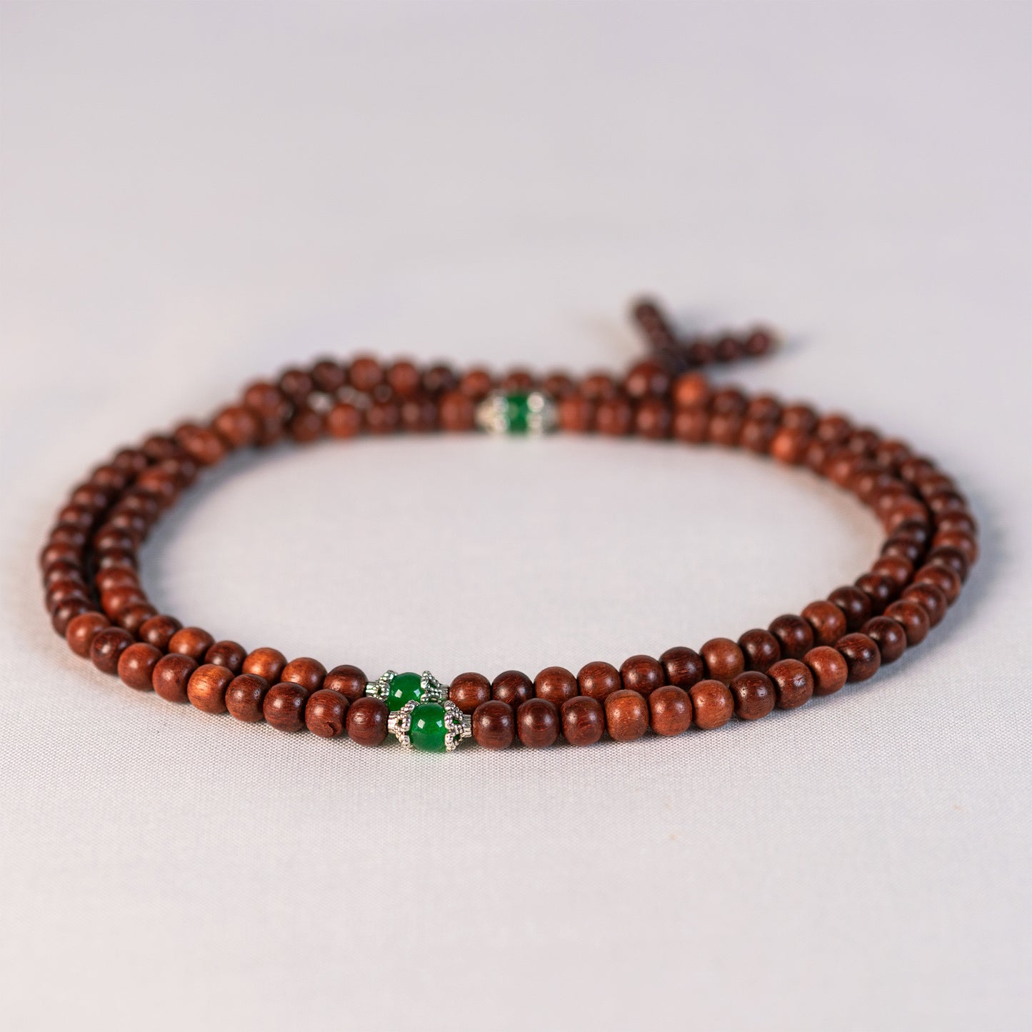 Gaya Red Sandalwood Mini Mala