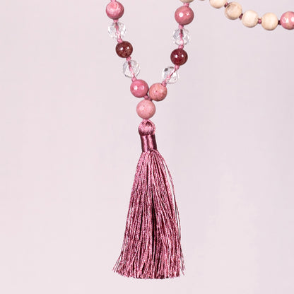 Shri - Tulsi & Gems Tassel Mala