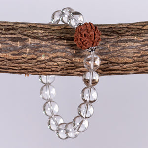 Shanti Gemstone Japa Bracelet