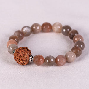 Peach Moonstone - Faceted