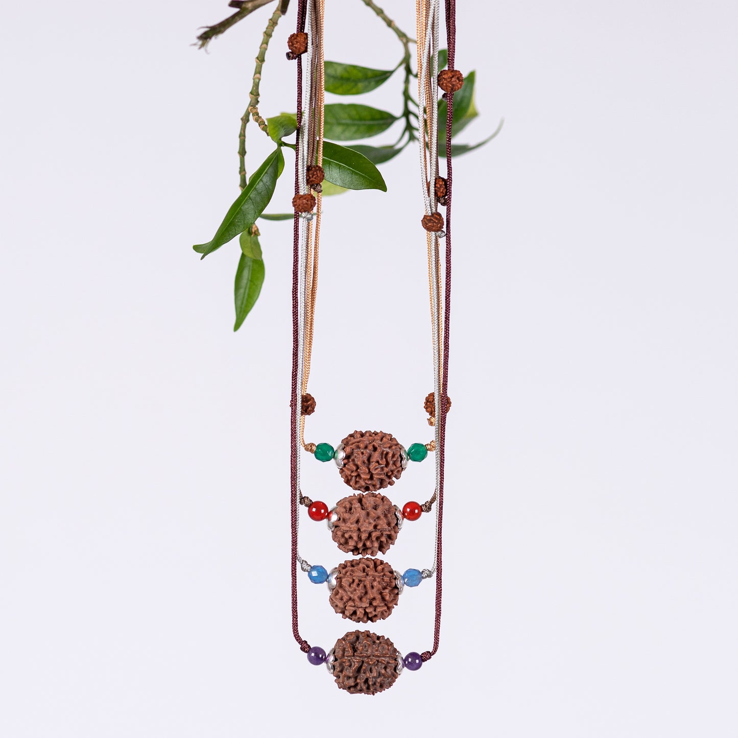 Varada - Amritapuri Rudraksha Necklace