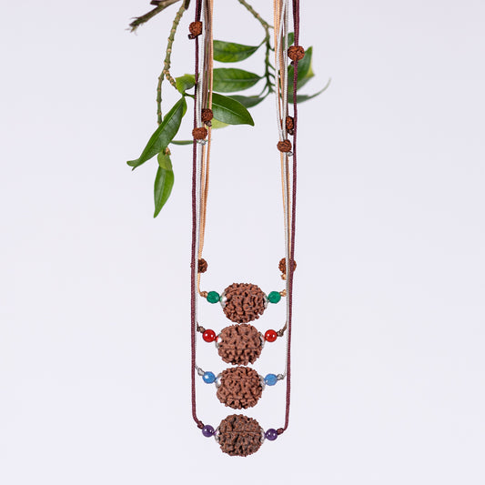 Varada - Amritapuri Rudraksha Necklace