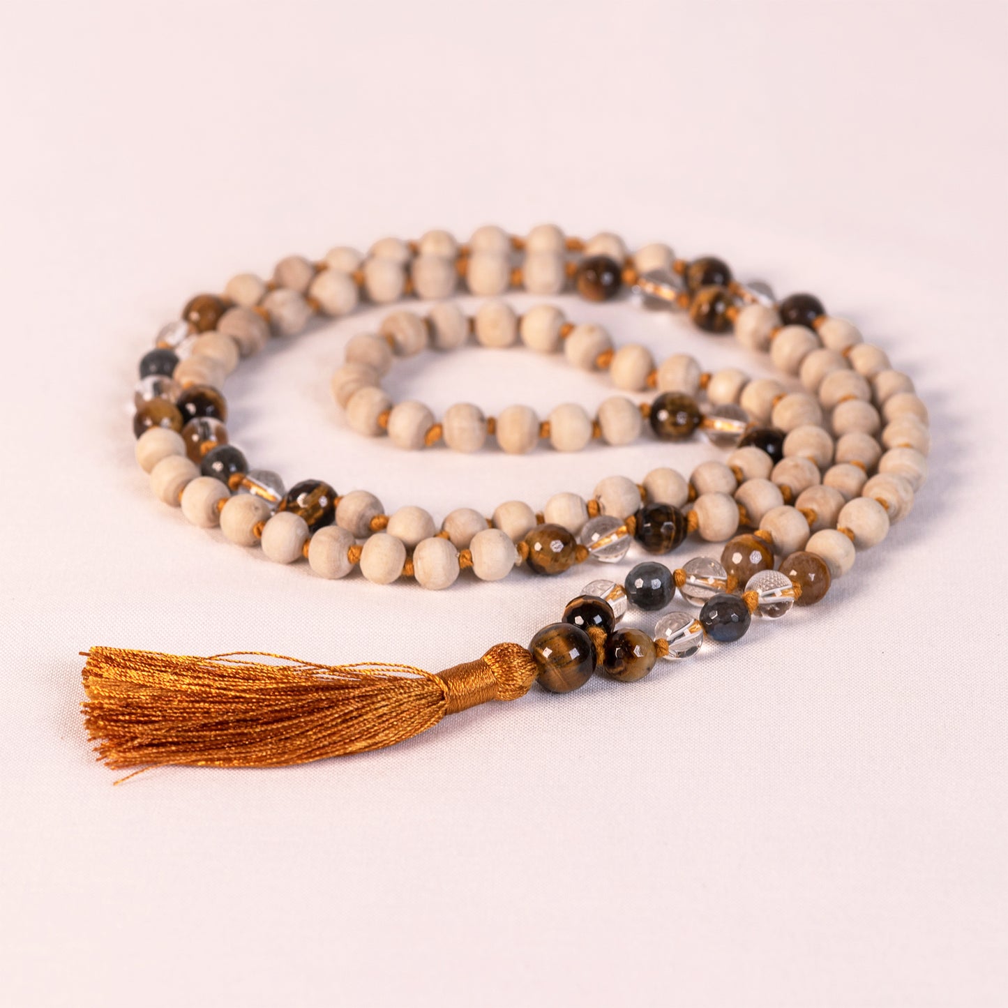 Shri - Tulsi & Gems Tassel Mala