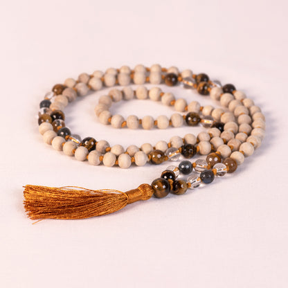 Shri - Tulsi & Gems Tassel Mala