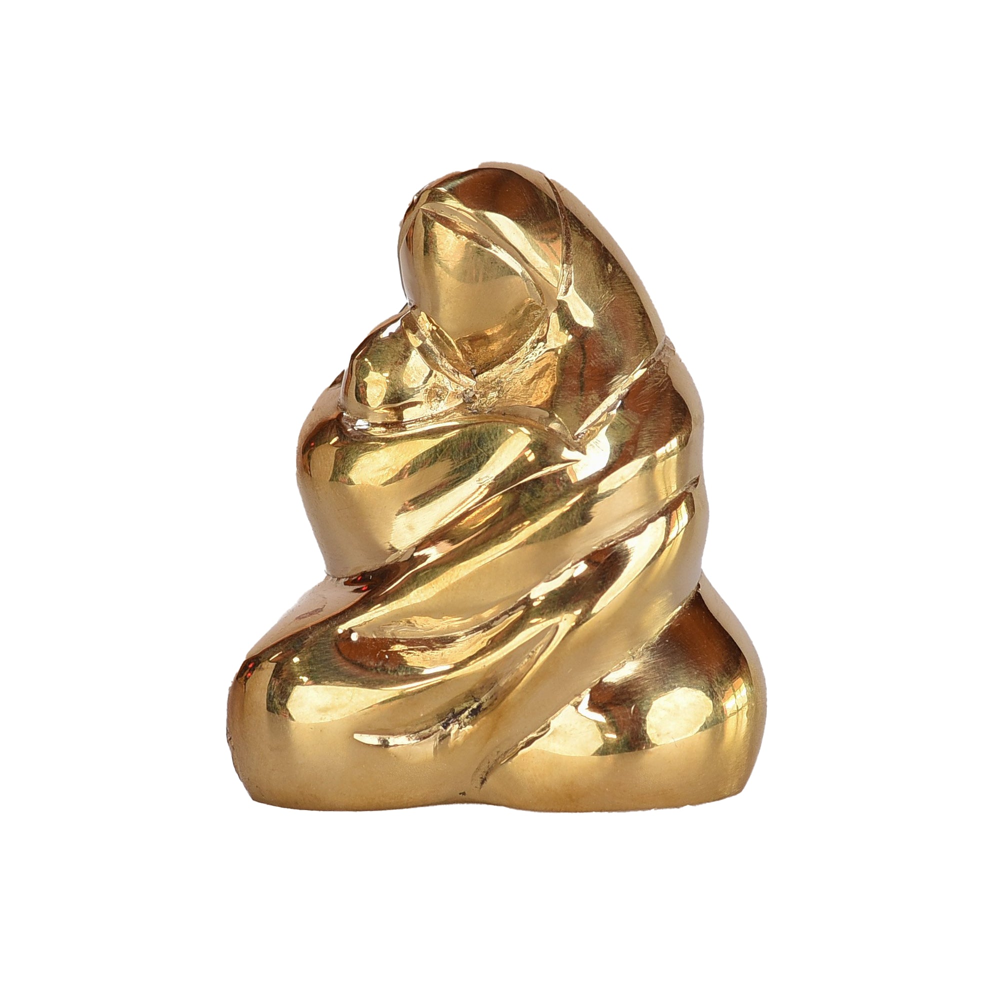 Brass Amma Logo Statue