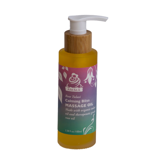 Rose Tulasi Calming Bliss Massage Oil