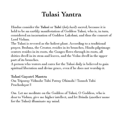 Tulasi Yantra
