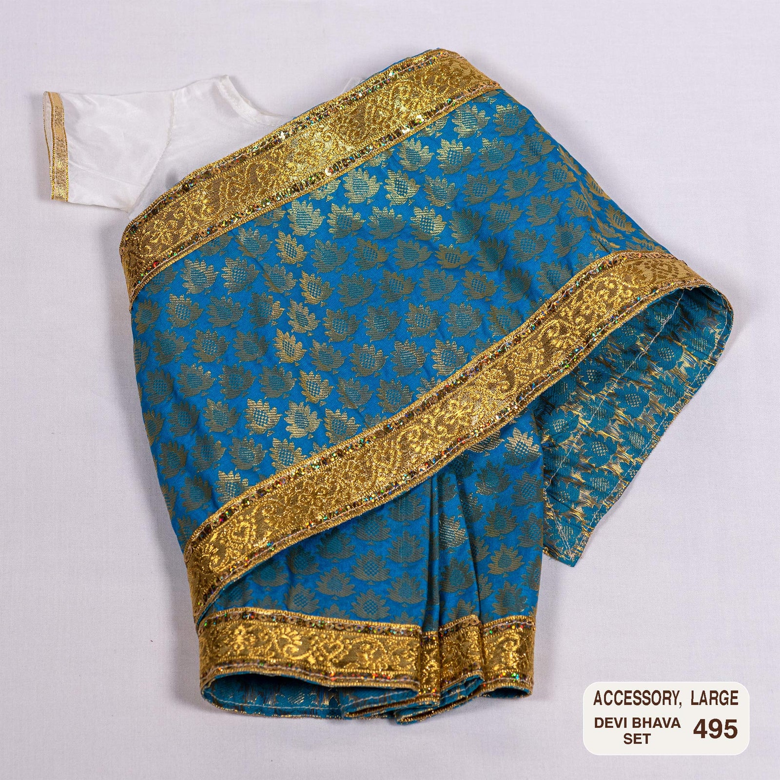 Devi Bhava Clothing Set for Large Amma Doll