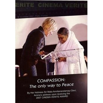 Compassion: The Only Way to Peace DVD